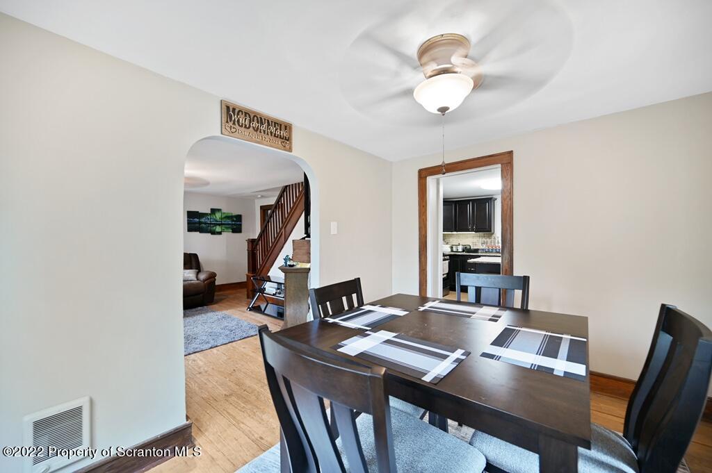 809 Cortez Road Lake Ariel, PA 18436 - Photo 10 of 43 a workspace with furniture and a chandelier