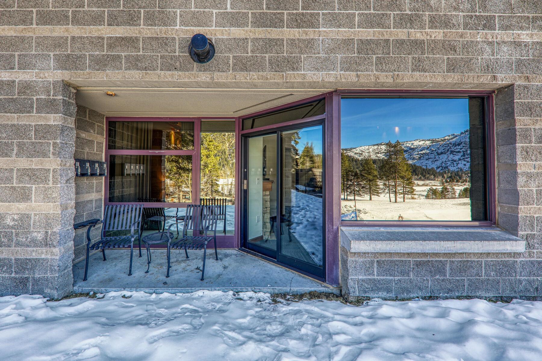 a view of front door