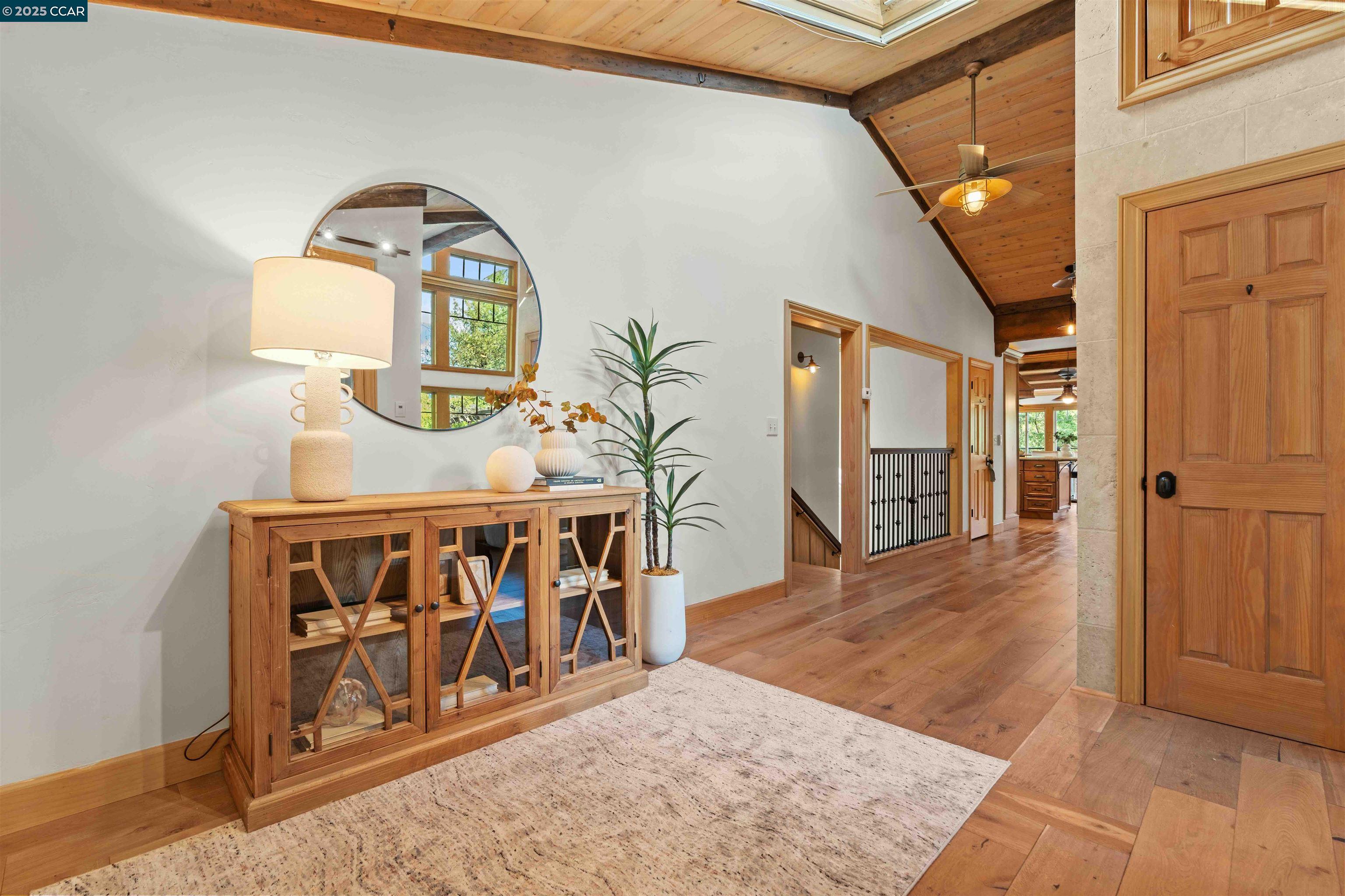 1111 Stone Valley Road Alamo, CA 94507 - Photo 4 of 47 a view of an entryway with wooden floor