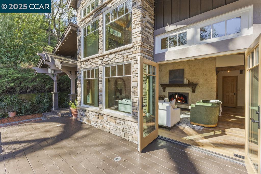 1111 Stone Valley Road Alamo, CA 94507 - Photo 8 of 47 a view of a building with wooden floor and a window