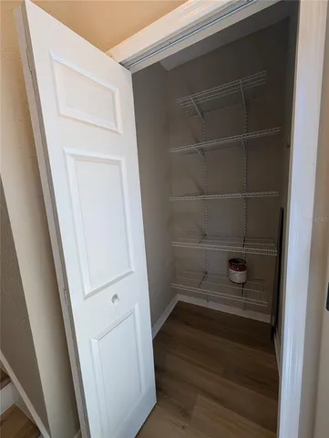 a view of walk in closet