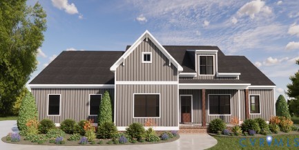 6 Shirley Commons Place Providence Forge, VA 23140 - Photo 4 of 5 a front view of house with a yard