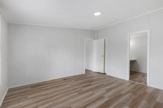 a view of empty room