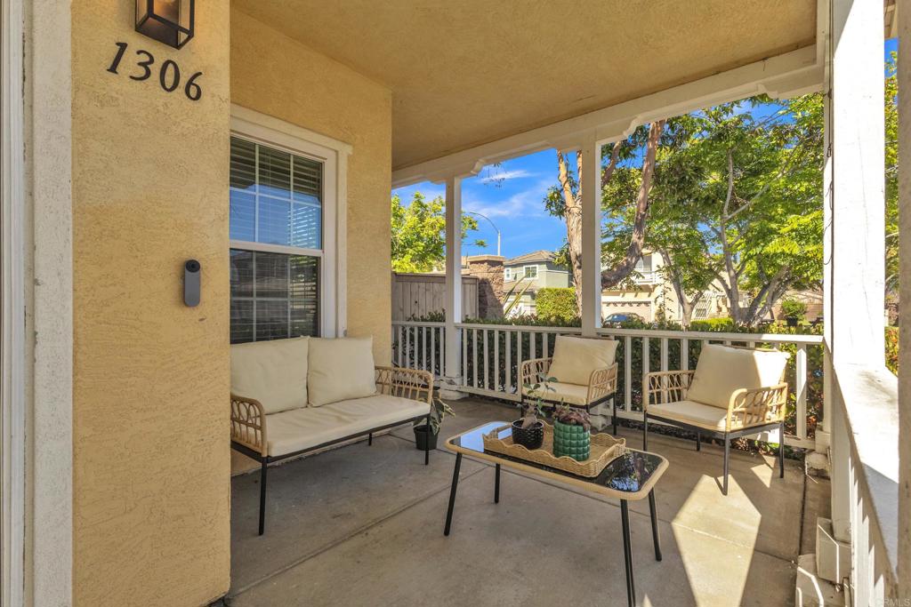 1306 Mill Valley Road Chula Vista, CA 91913 - Photo 4 of 43 a balcony with furniture and a potted plant