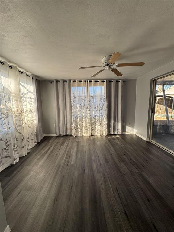 4025 Grayton Drive New Port Richey, FL 34652 - Photo 19 of 33 wooden floor in an empty room with a window