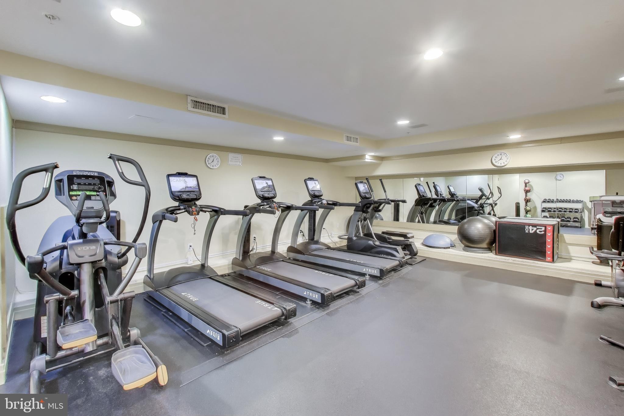 915 E Street Northwest, Unit 414 Washington, DC 20004 - Photo 21 of 35 a view of a room with gym equipment