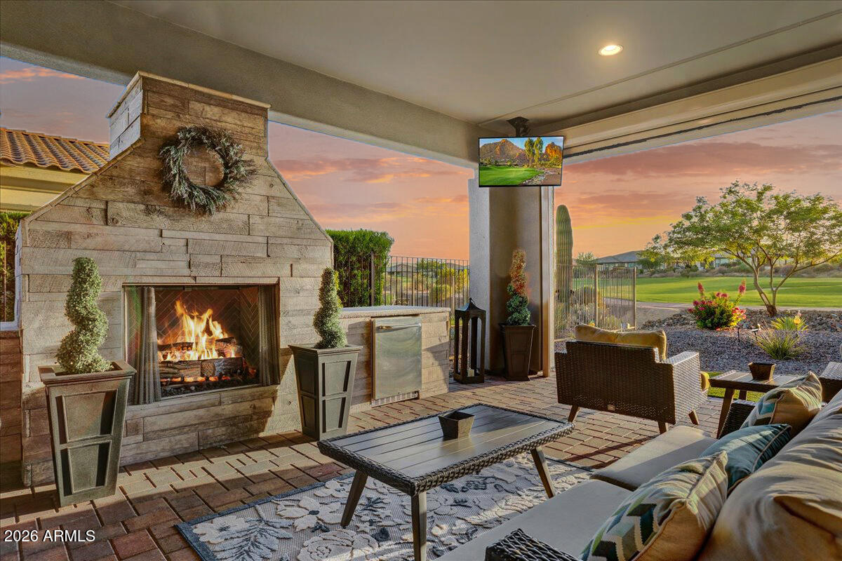 29330 North Tortuga Trail Court Rio Verde, AZ 85263 - Photo 6 of 73 29-Patio Fireplace