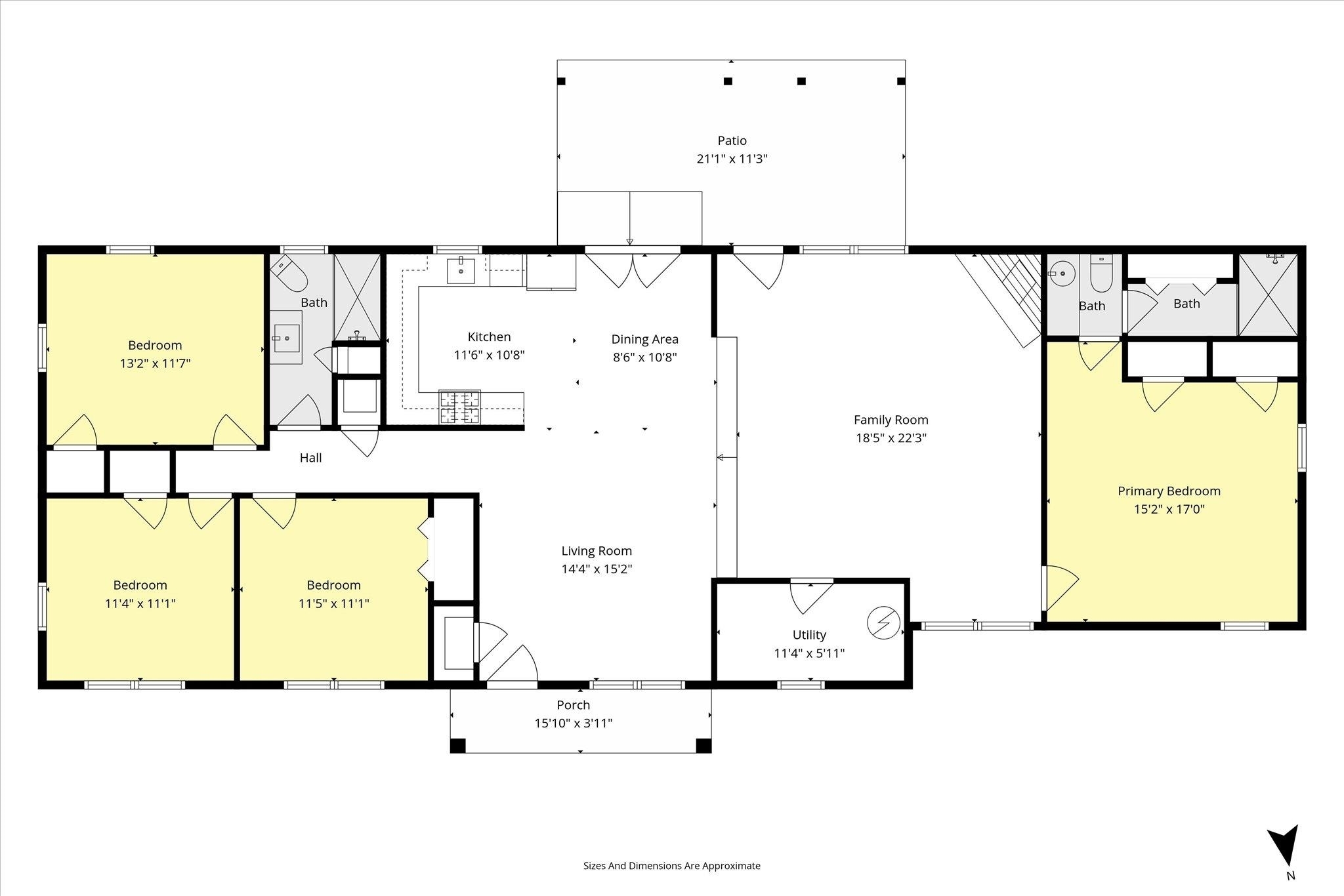 4156 Furman Drive Mobile, AL 36619 - Photo 24 of 24 View of property floor plan