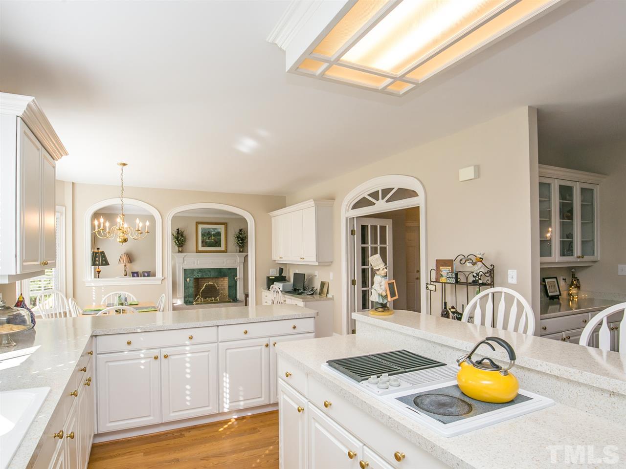 1604 Adams Mountain Road Raleigh, NC 27614 - Photo 8 of 25 Kitchen island with cooktop