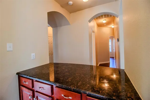 a view of a livingroom with a window