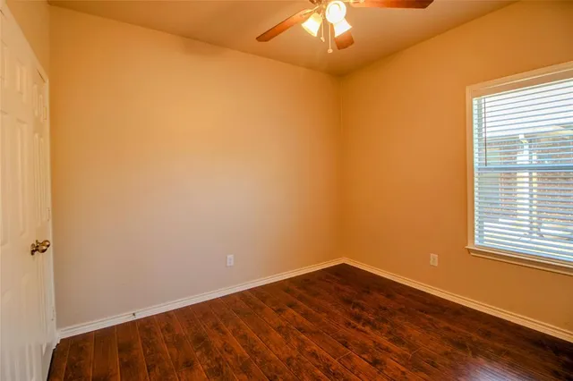 wooden floor in an empty room