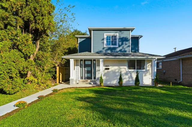 front view of house with a yard