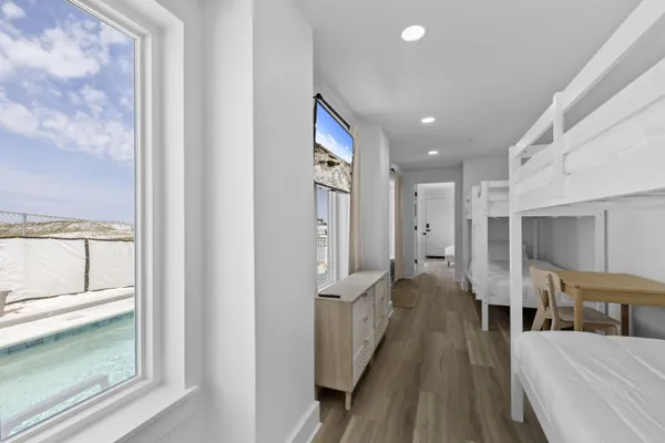 a view of a dining room and livingroom view