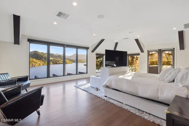 a view of a terrace with sitting area