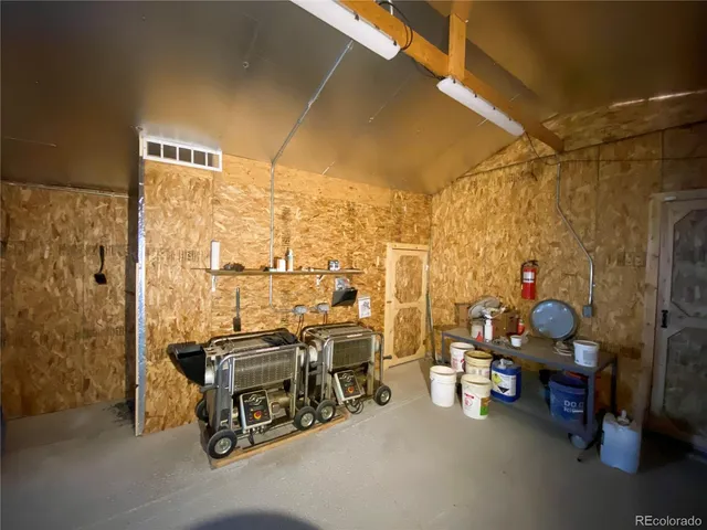 a view of storage and utility room