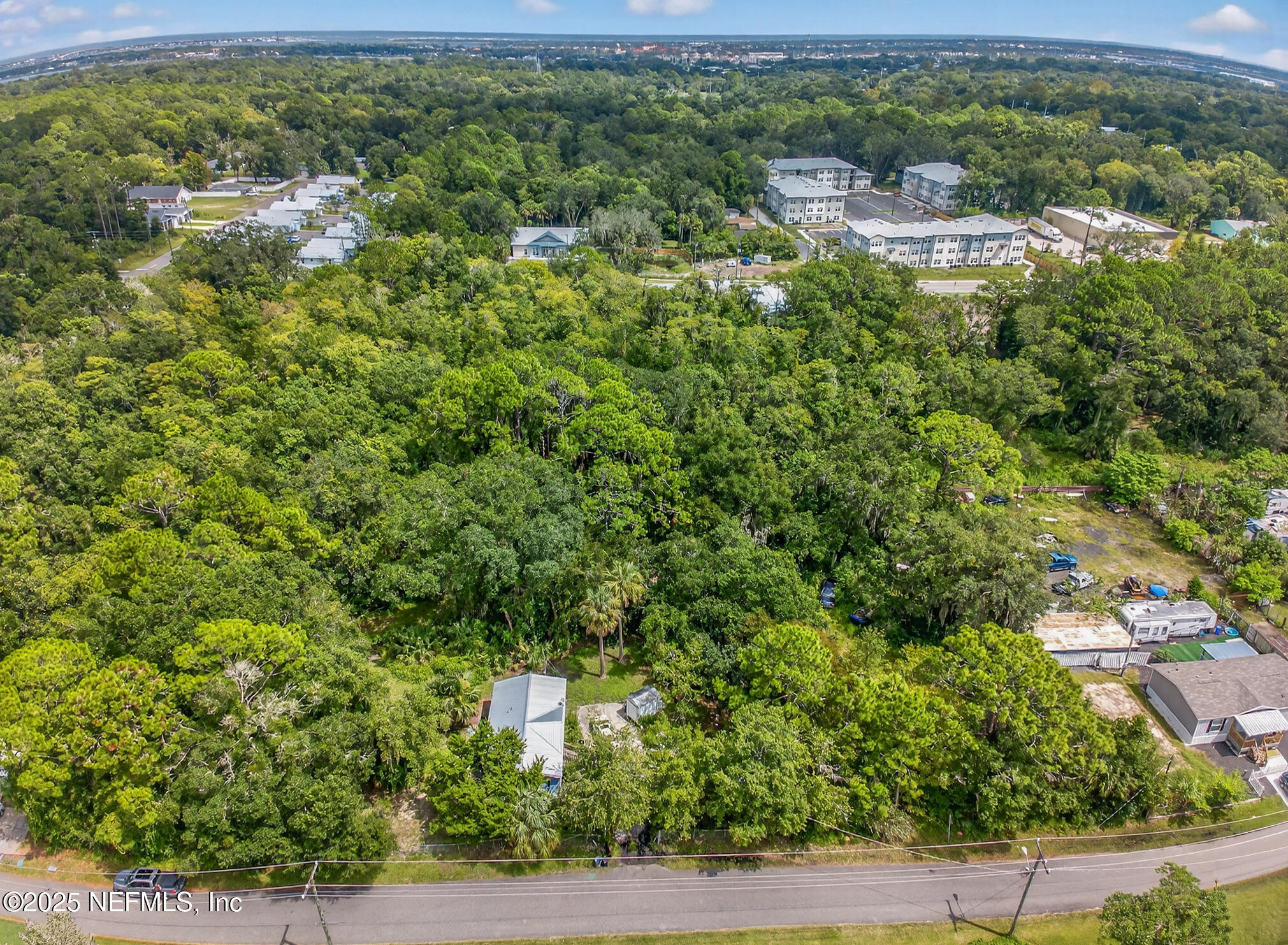 933 John Street St. Augustine, FL 32084 - Photo 10 of 19 a view of a yard with potted plants
