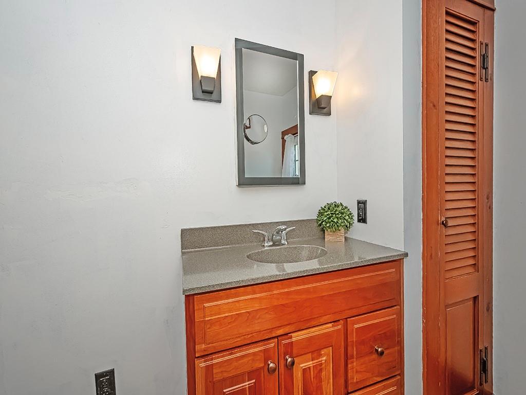 188 Thorn Run Road Butler, PA 16001 - Photo 15 of 25 a bathroom with a sink and a mirror