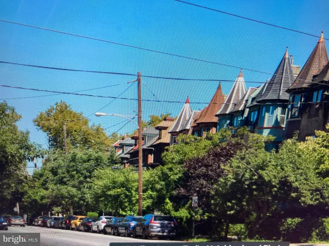 front view of a house with a street