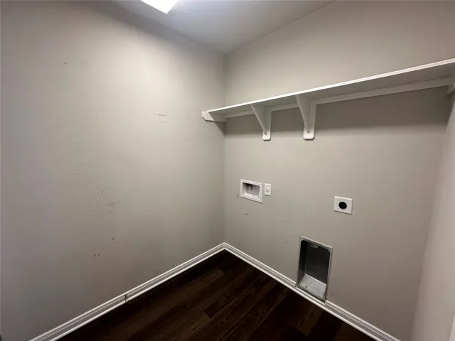 a view of a small space