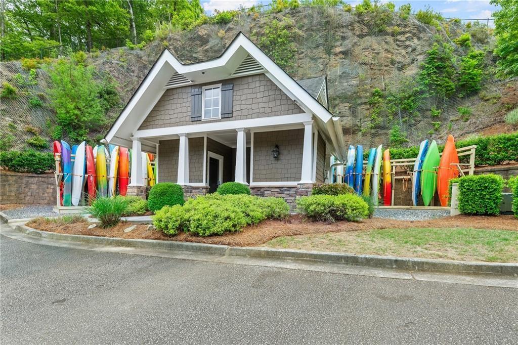 3418 Locust Cove Road Gainesville, GA 30504 - Photo 51 of 61 a front view of house with yard and green space
