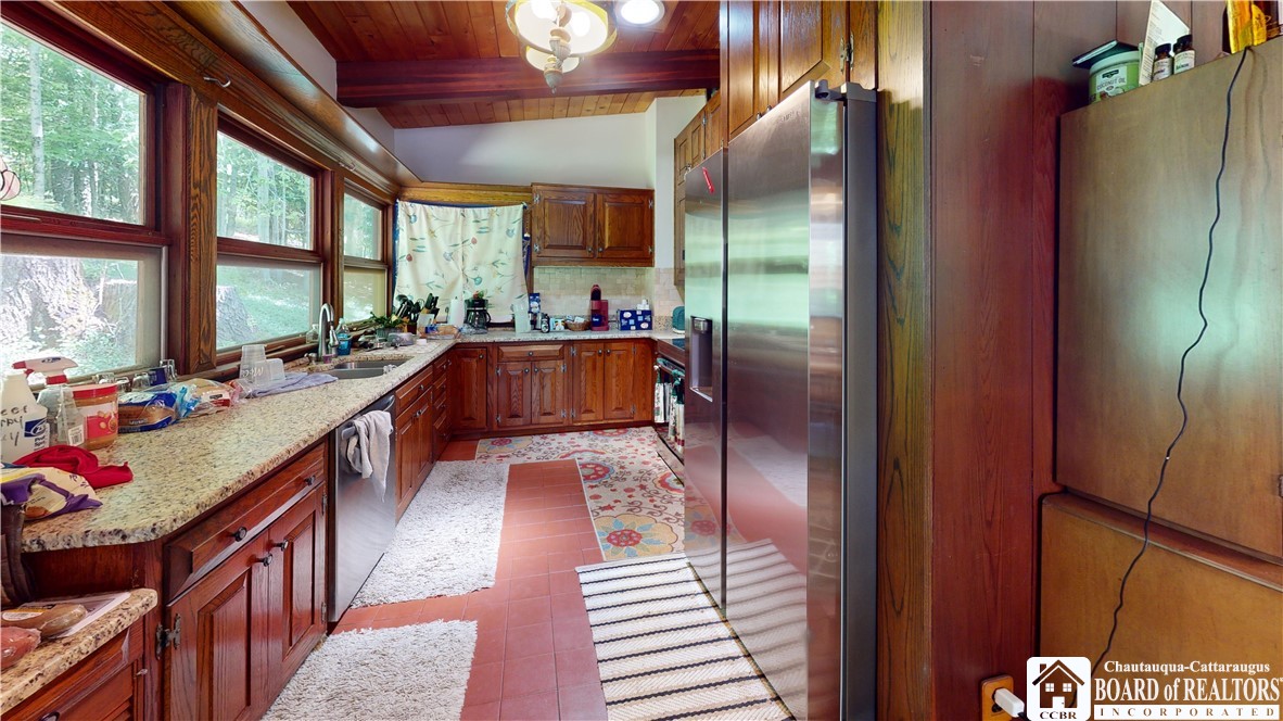 2545 A And B Parsonage Road, Unit A Findley Lake, NY 14736 - Photo 40 of 46 A-frame kitchen