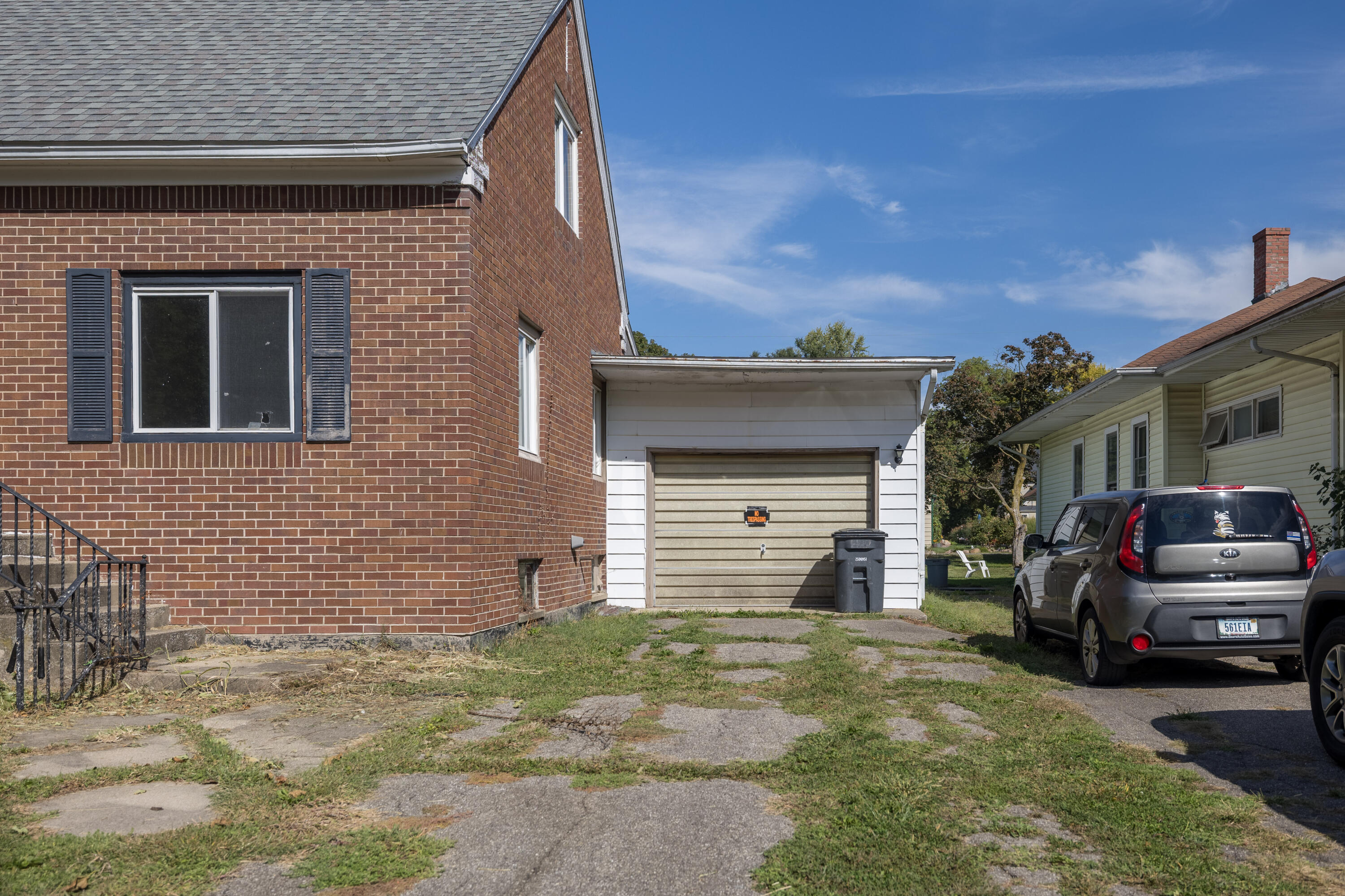 106 West Washington Street Kentland, IN 47951 - Photo 27 of 31 a view of a car park in front of house