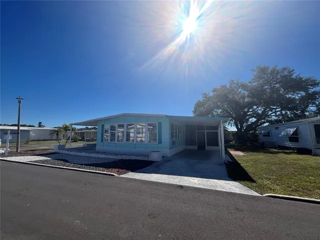 a view of a terrace with a garden