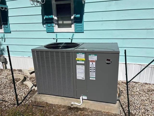 a view of wooden door