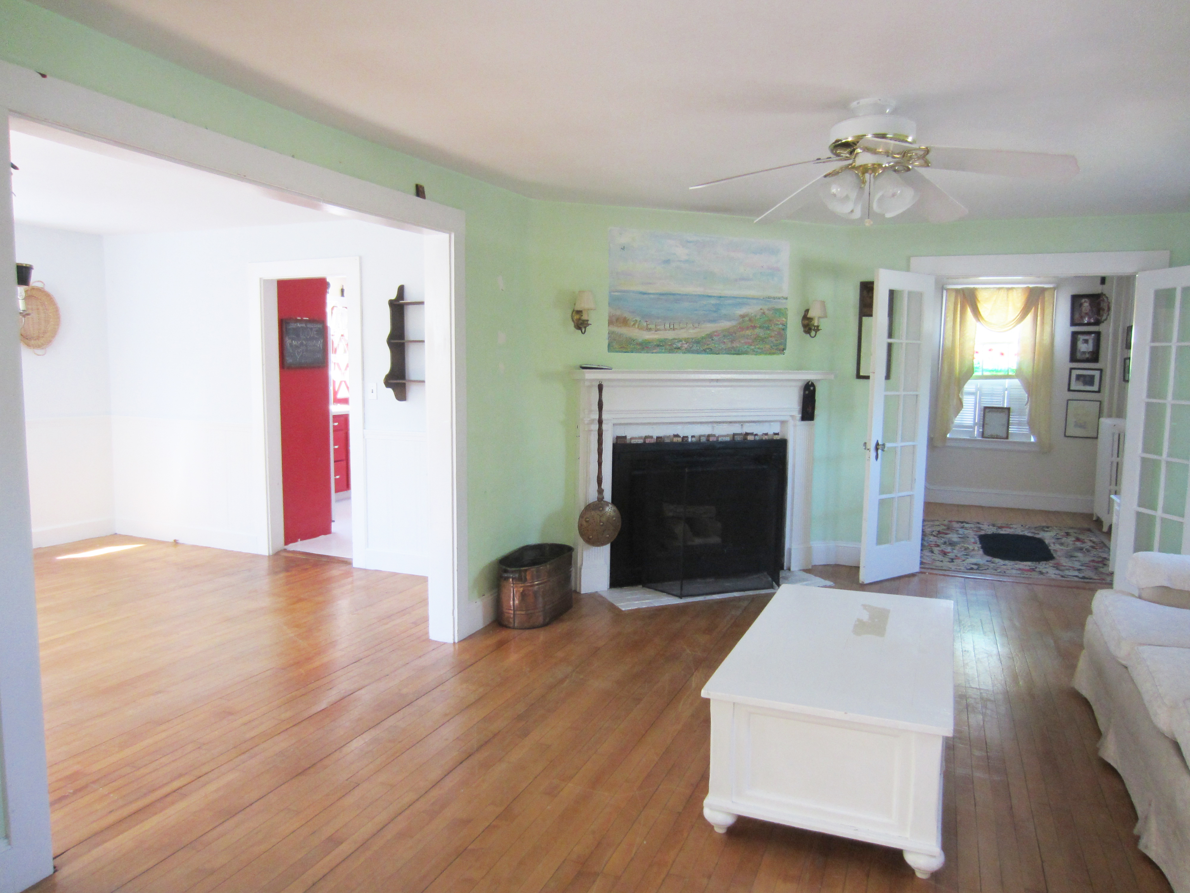 8 Derrymore Road Nantucket, MA 02554 - Photo 8 of 14 Livingroom with dining room on left