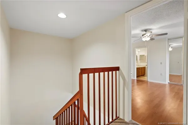 a view of front door