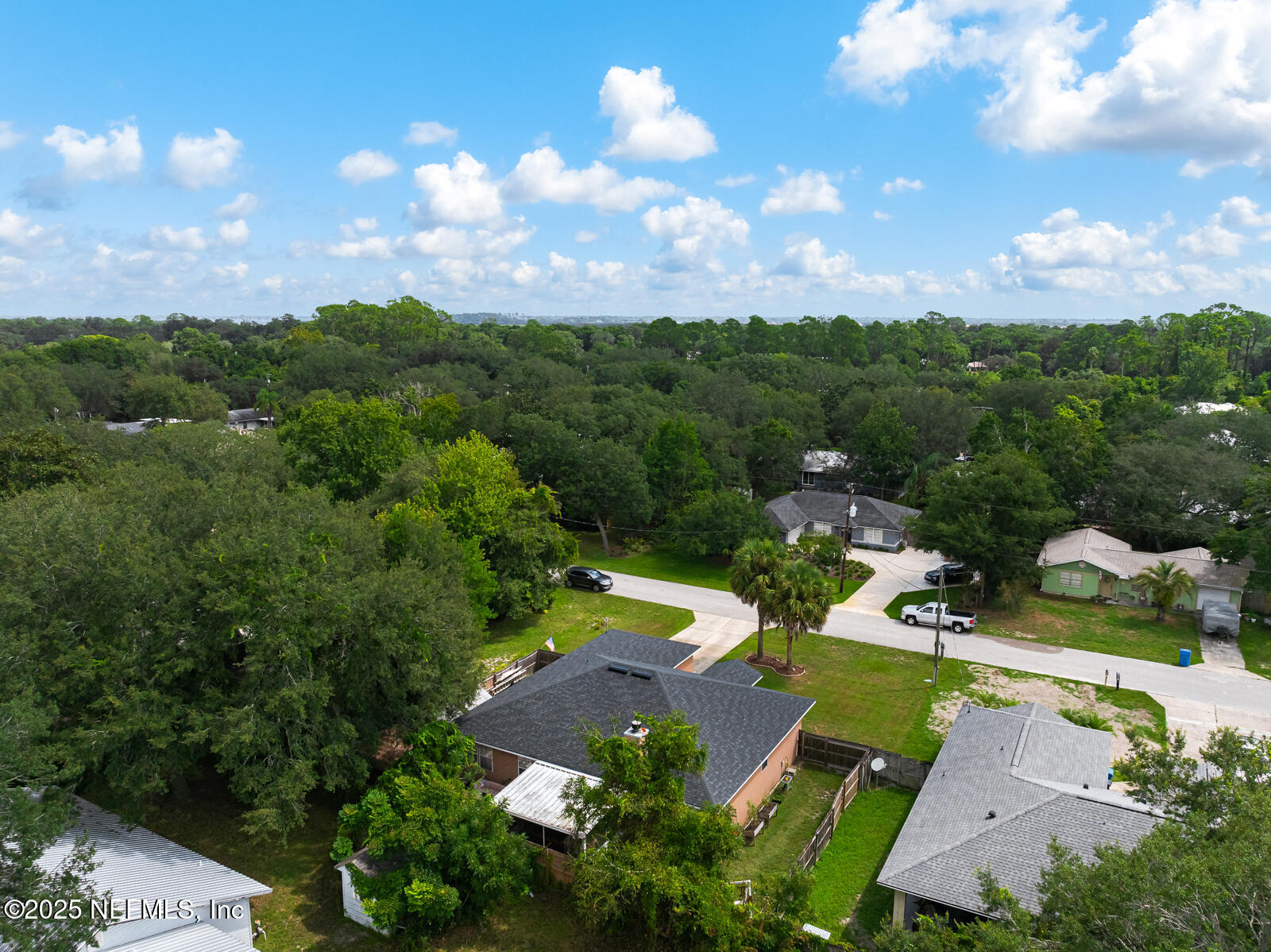 226 Orchis Road St. Augustine, FL 32086 - Photo 45 of 71 an aerial view of residential houses with outdoor space and street view