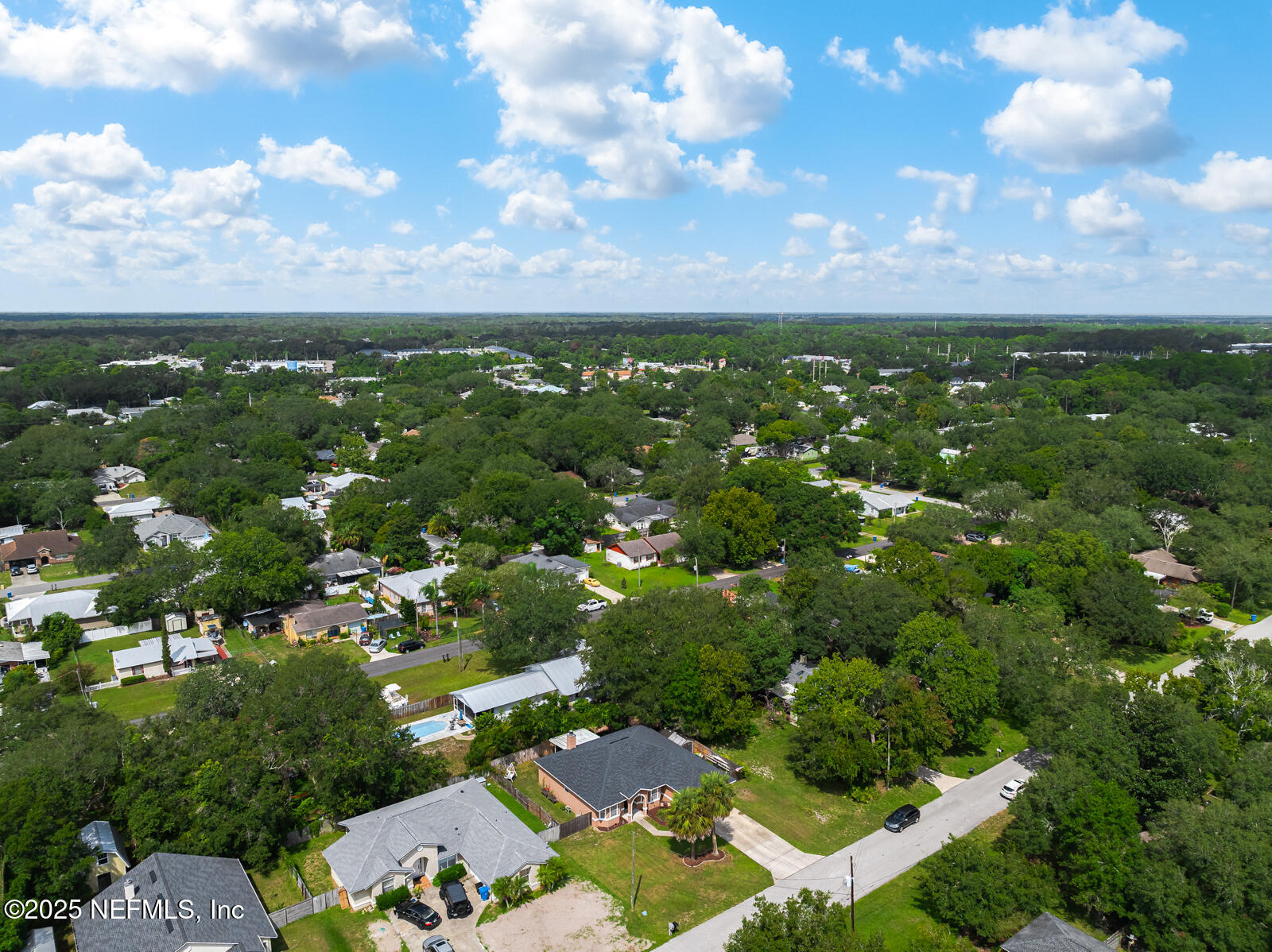 226 Orchis Road St. Augustine, FL 32086 - Photo 54 of 71 an aerial view of residential houses with outdoor space and trees