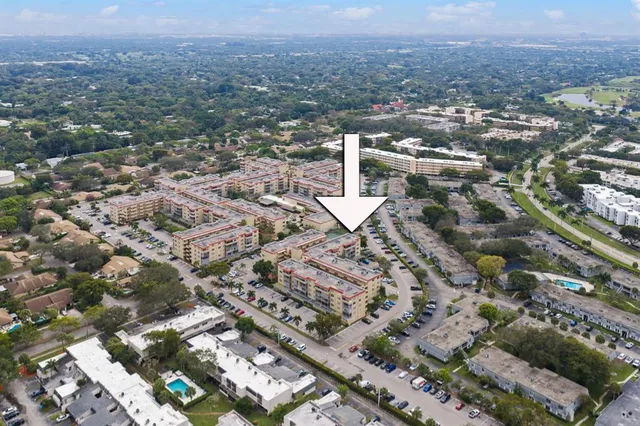 an aerial view of city