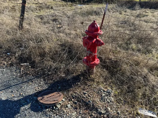 a view of a lake with mountains in the background