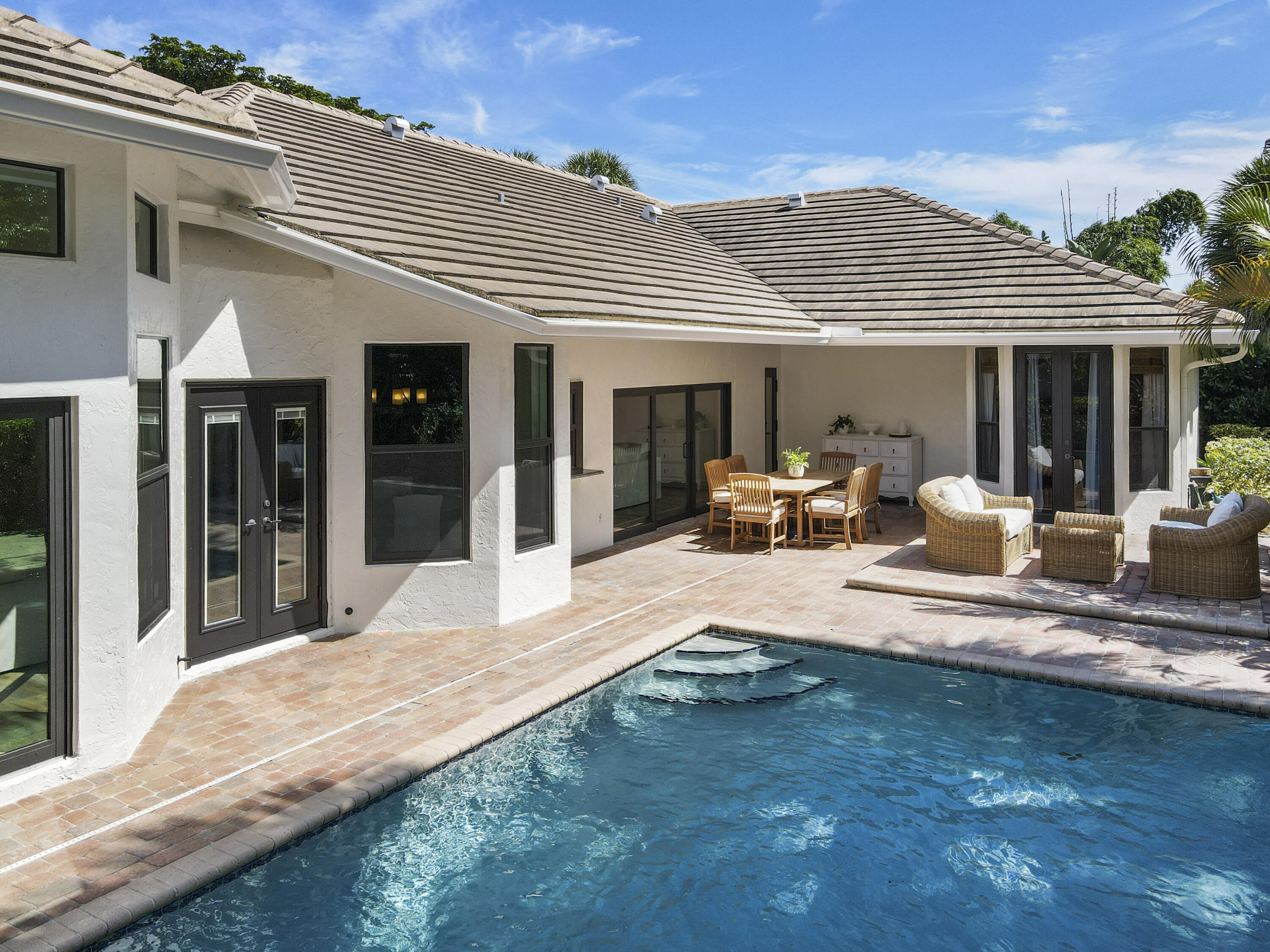 1925 Parkside Circle South Boca Raton, FL 33486 - Photo 44 of 61 a view of a house with backyard and sitting area