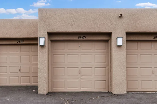 a view of front door