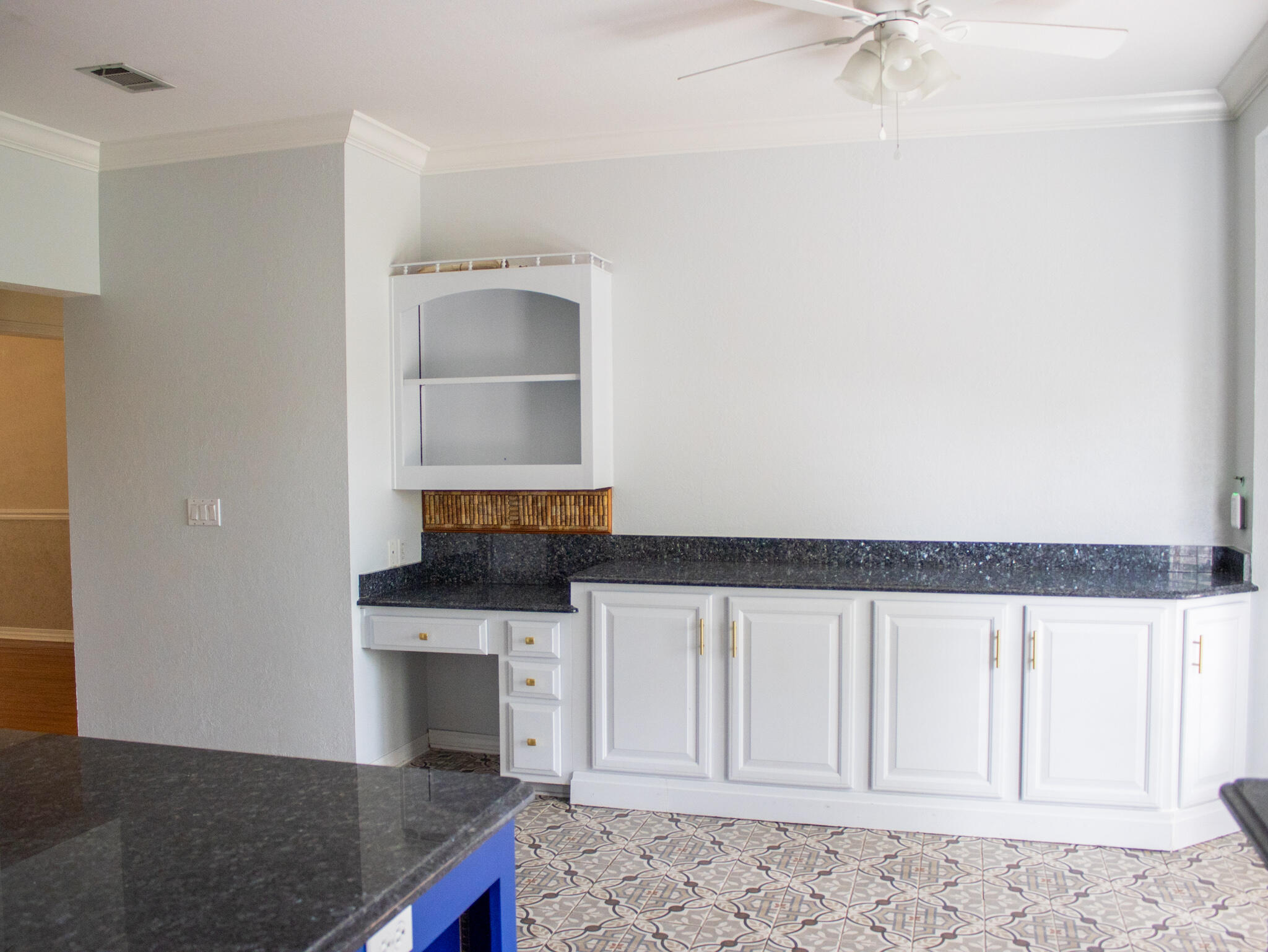 118 Baywind Drive Niceville, FL 32578 - Photo 21 of 27 a picture of a kitchen with a sink and a fireplace