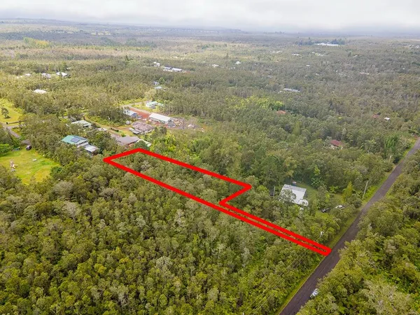 a view of an outdoor space and a mountain view