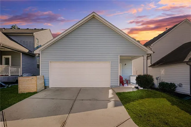 a view of tall buildings