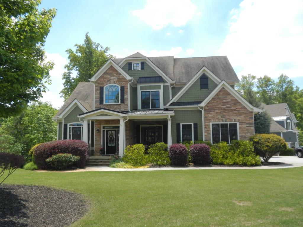 223 Cedar Ridge Way. Dallas, GA 30157 - Photo 1 of 1 This fine Craftsman home on a large corner lot in Phase III of The Reserve is accentuated by stone accents, and Hardie shingles.