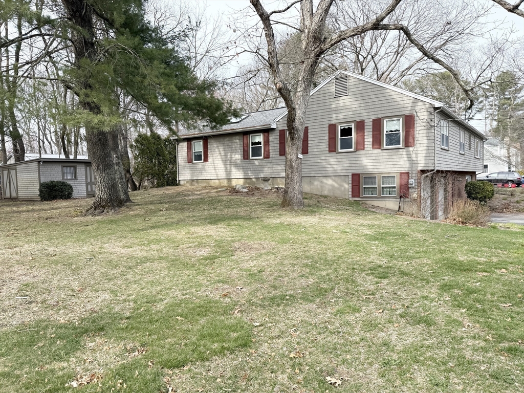 89 Jackson Drive Raynham, MA 02767 - Photo 5 of 30 a view of a yard with a large tree