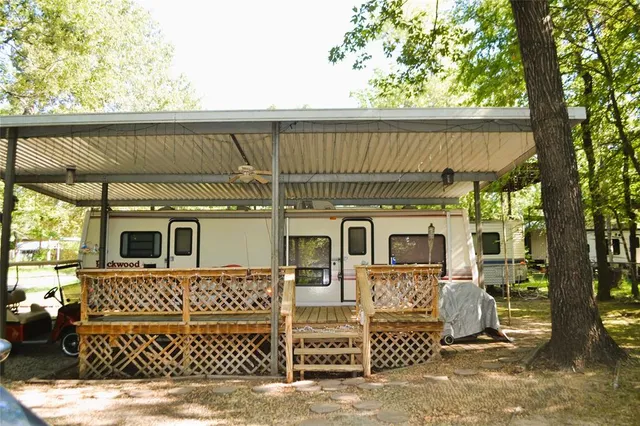 front view of a house with a door