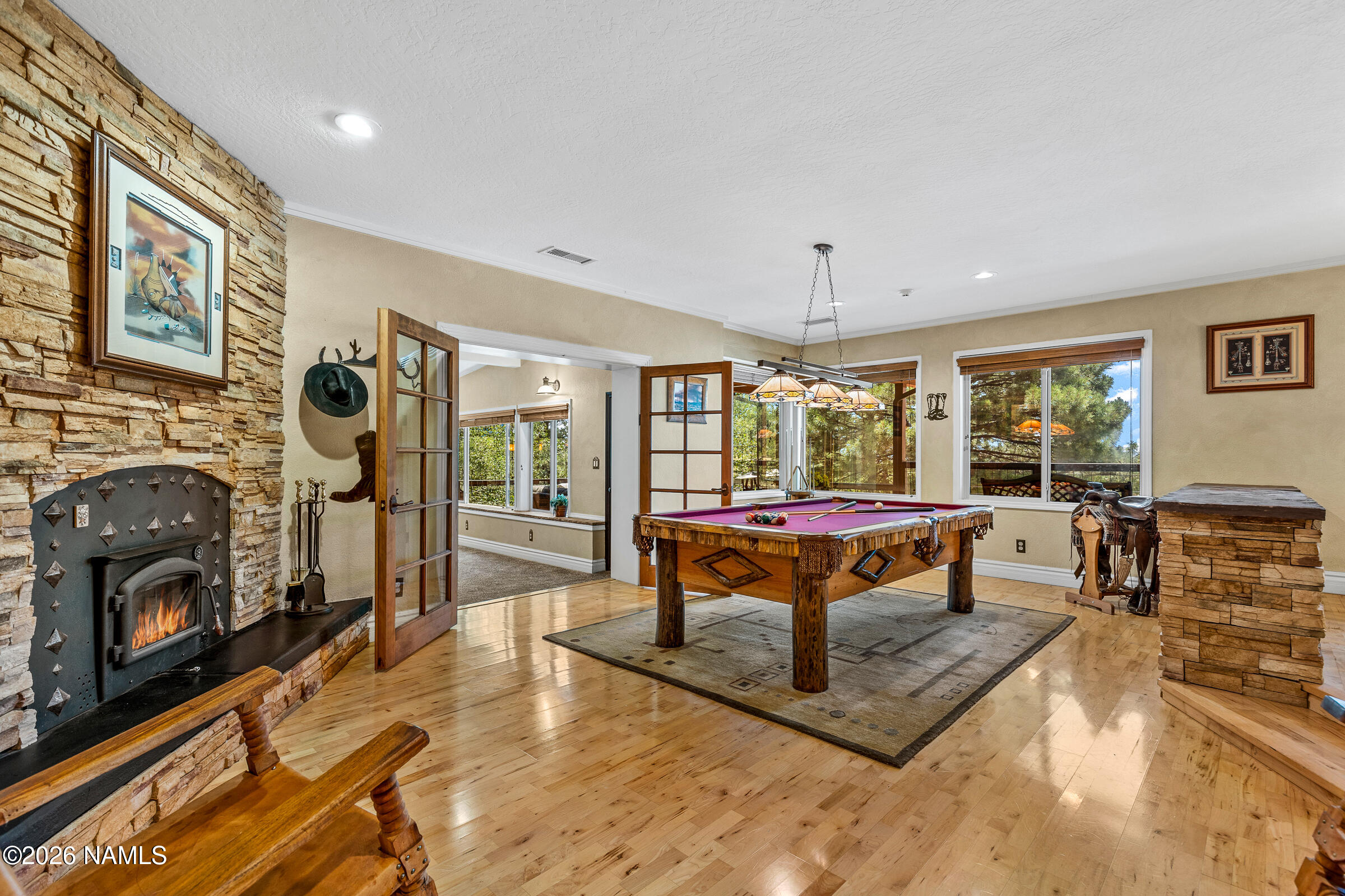 8921 Hulls Road Flagstaff, AZ 86004 - Photo 16 of 80 Pool Table Room