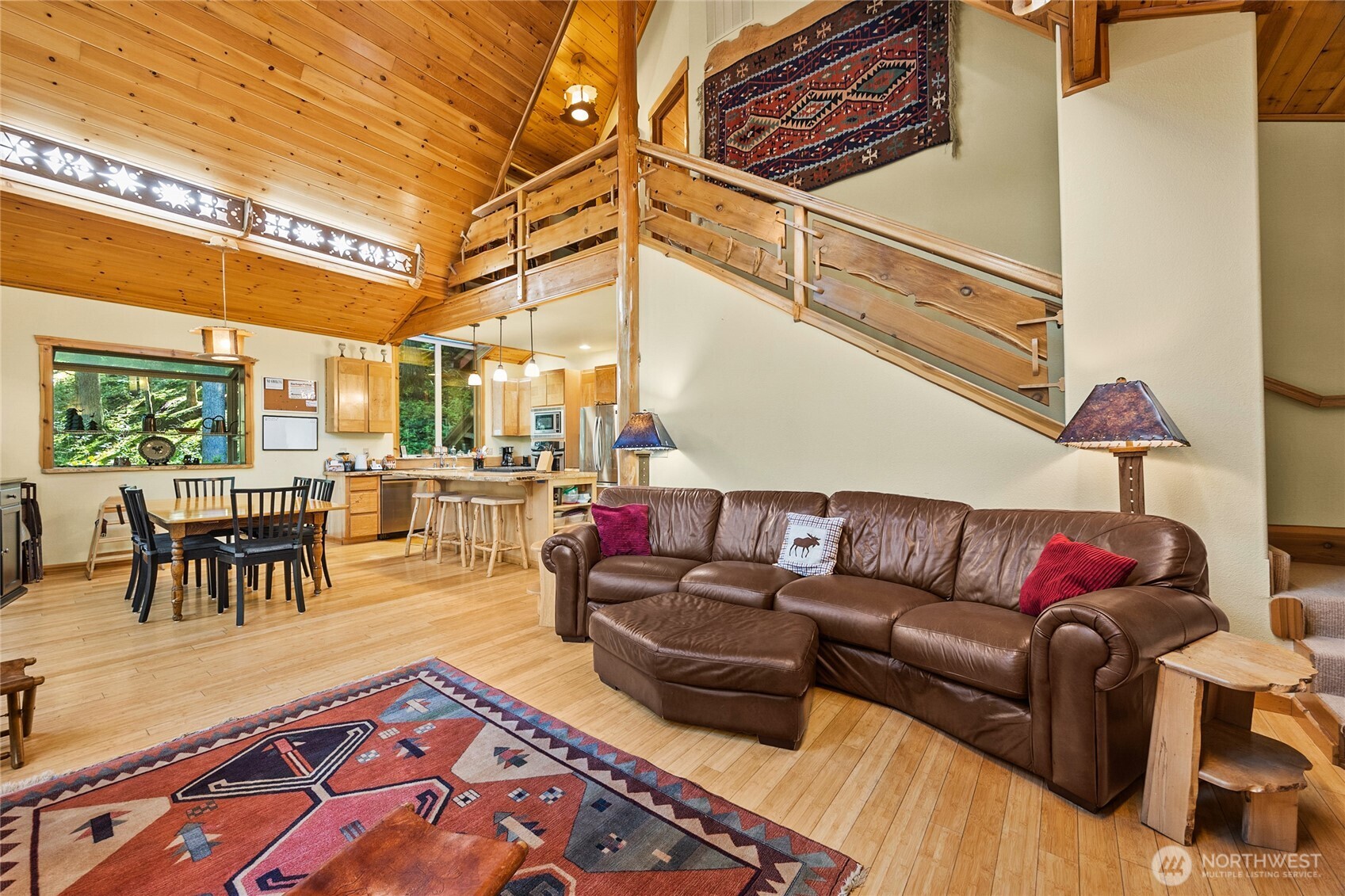 106 Timber Trail Packwood, WA 98361 - Photo 21 of 40 a living room with furniture and a table