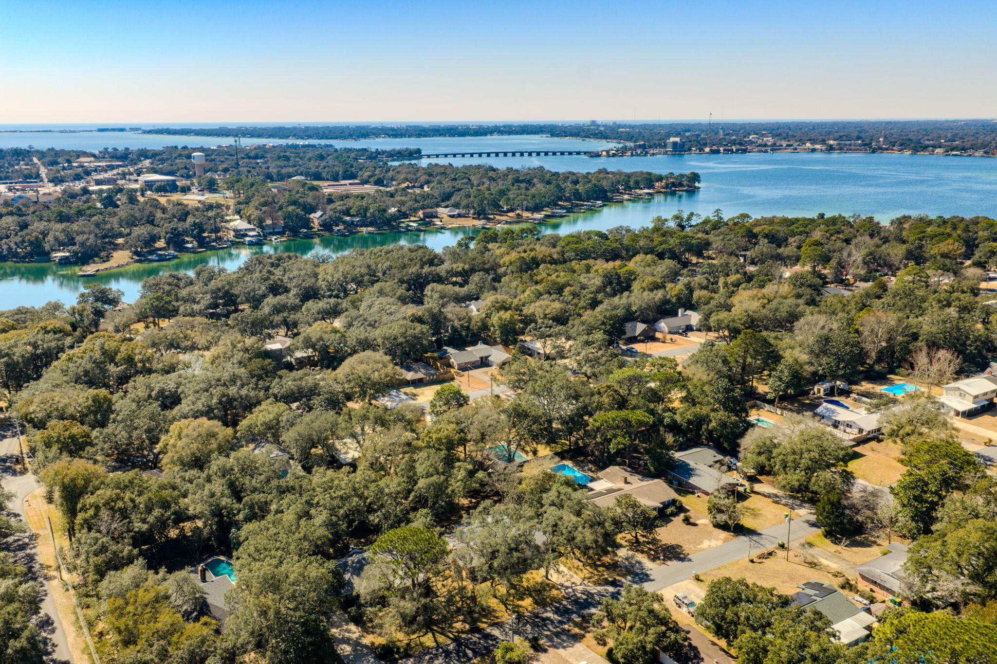 34 Hickory Avenue Shalimar, FL 32579 - Photo 44 of 57 an aerial view of a city