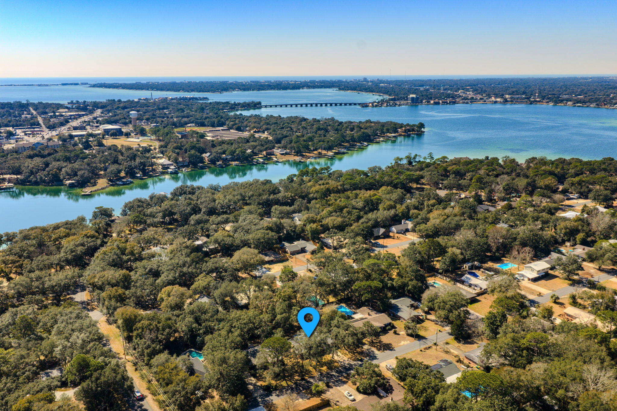 34 Hickory Avenue Shalimar, FL 32579 - Photo 5 of 57 an aerial view of multiple house