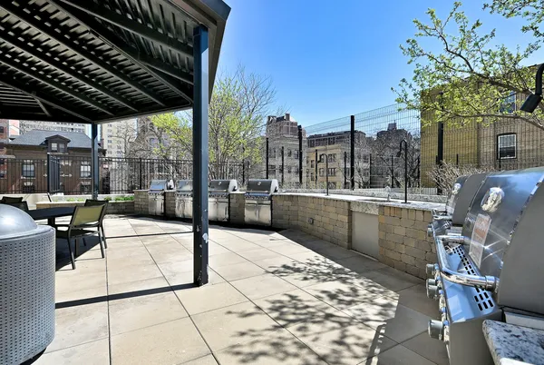 a view of outdoor space with seating