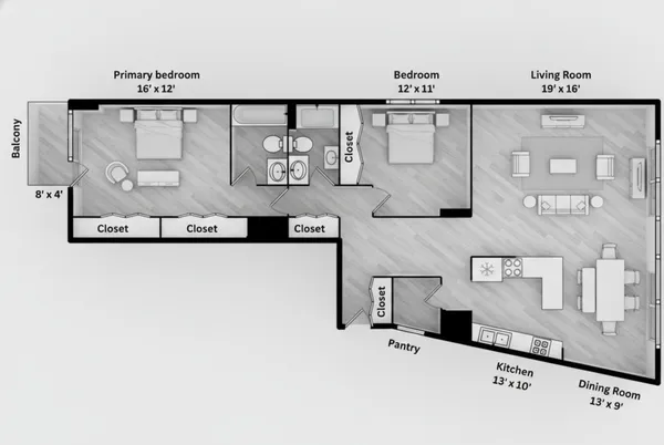 $334,900 | 3930 North Pine Grove Avenue, Unit 2501, Chicago, IL 60613