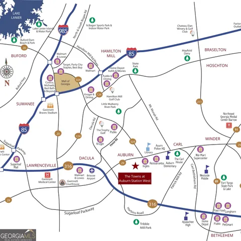 $349,159 | 17 Depot Landing Way, Unit 71A, Auburn, GA 30011