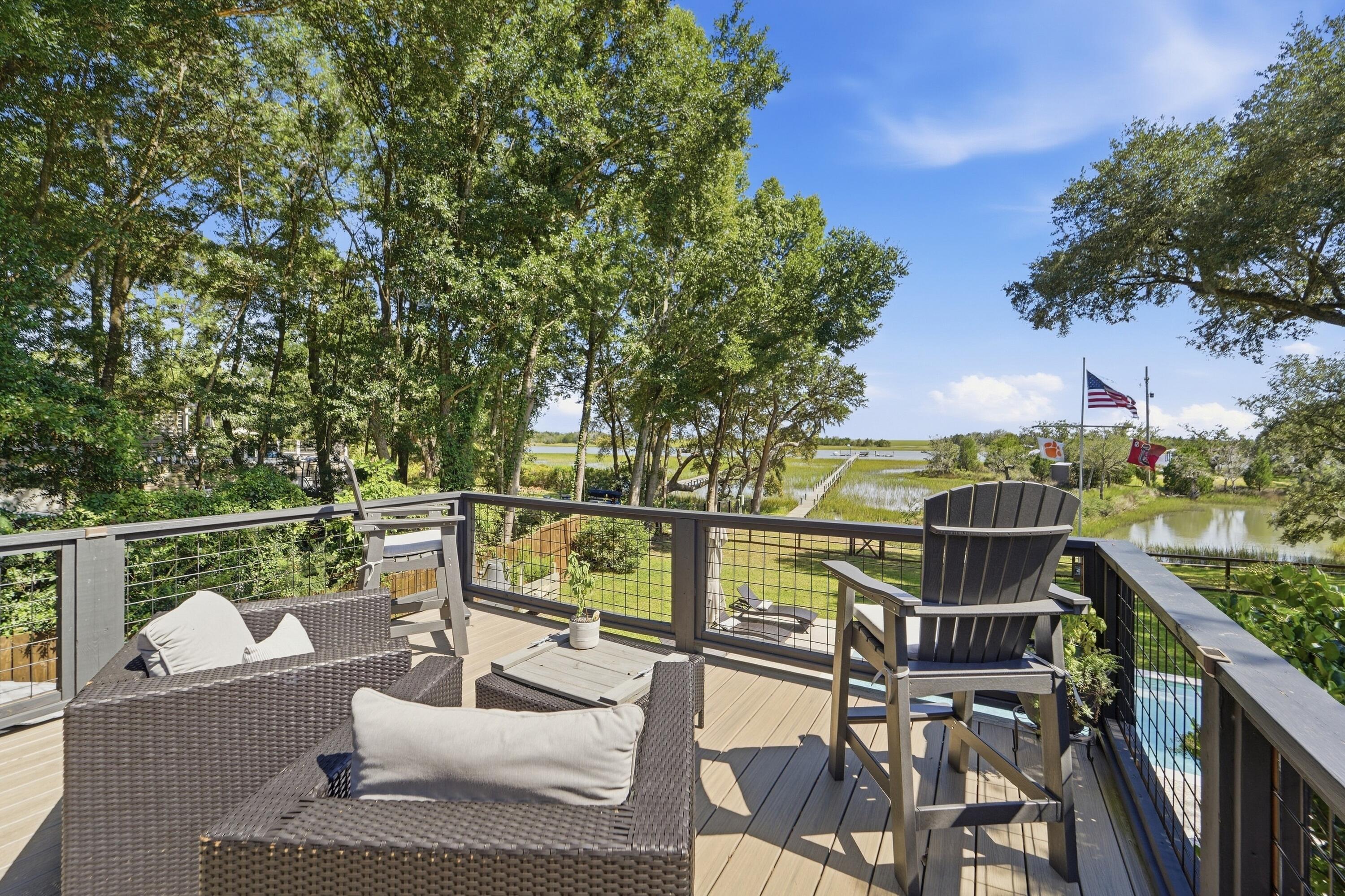 6827 Limehouse Road Awendaw, SC 29429 - Photo 26 of 85 back deck
